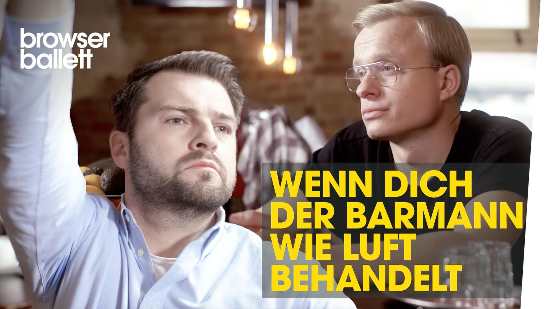 Wenn dich der Barmann wie Luft behandelt