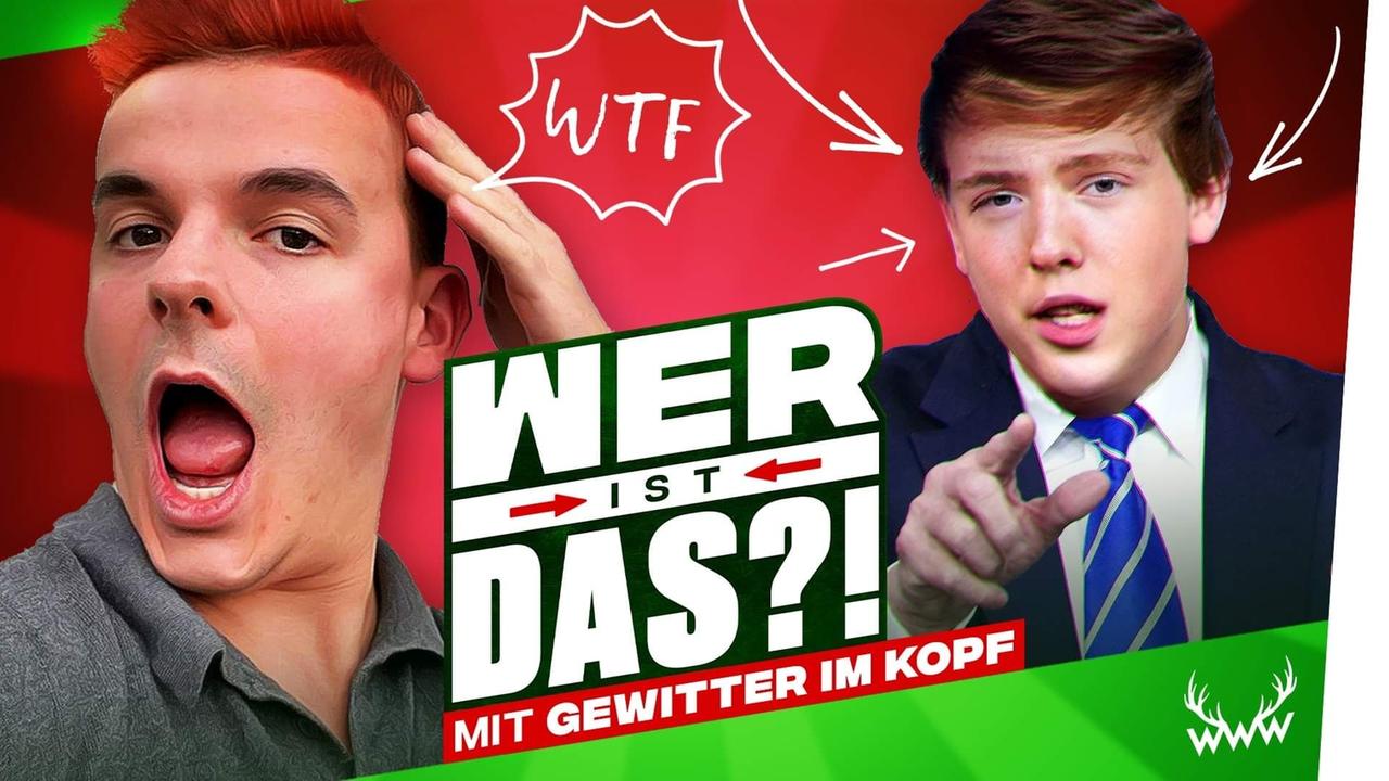 Wer ist DAS?! (mit Gewitter im Kopf)