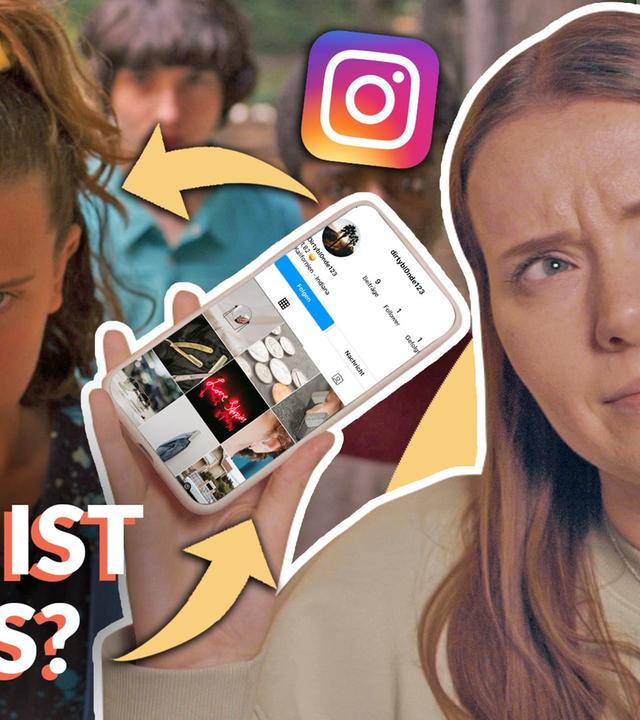 WER ist DIRTYBLONDE?!  - Stranger Things auf Instagram