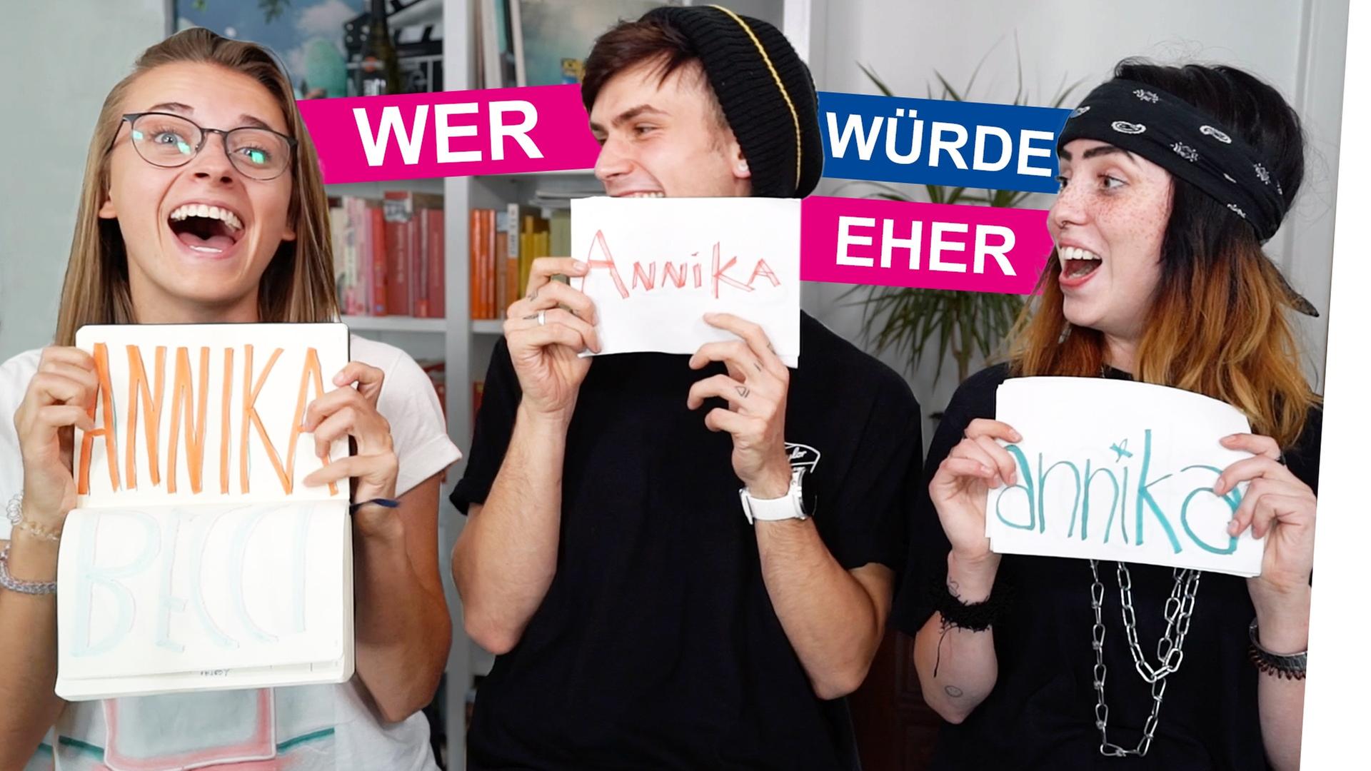 Wer würde eher? TEIL I - OKAY mit Kostas und Becci!