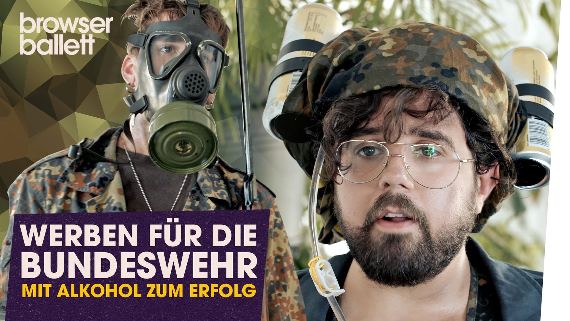 Werben für die Bundeswehr - Mit Bier zum Erfolg
