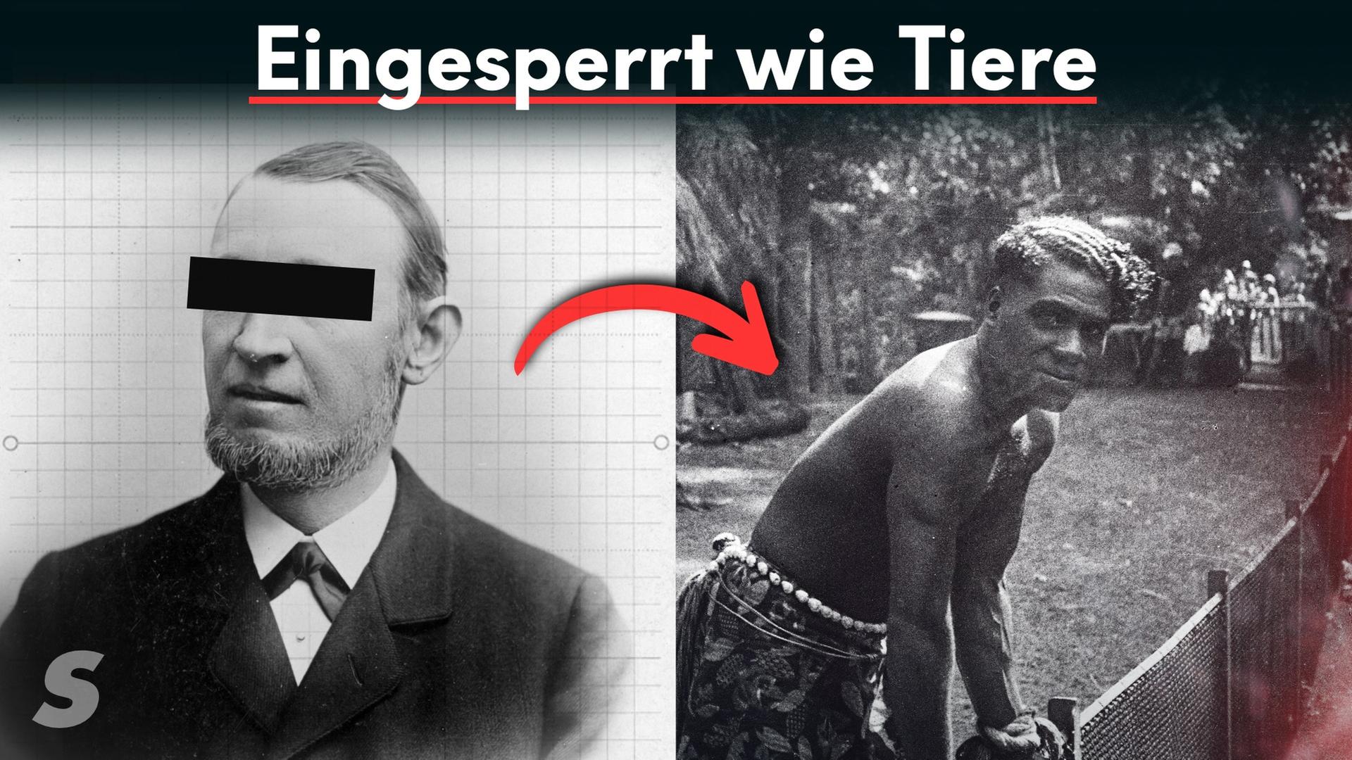 Wie ein Deutscher mit Menschenzoos reich wurde