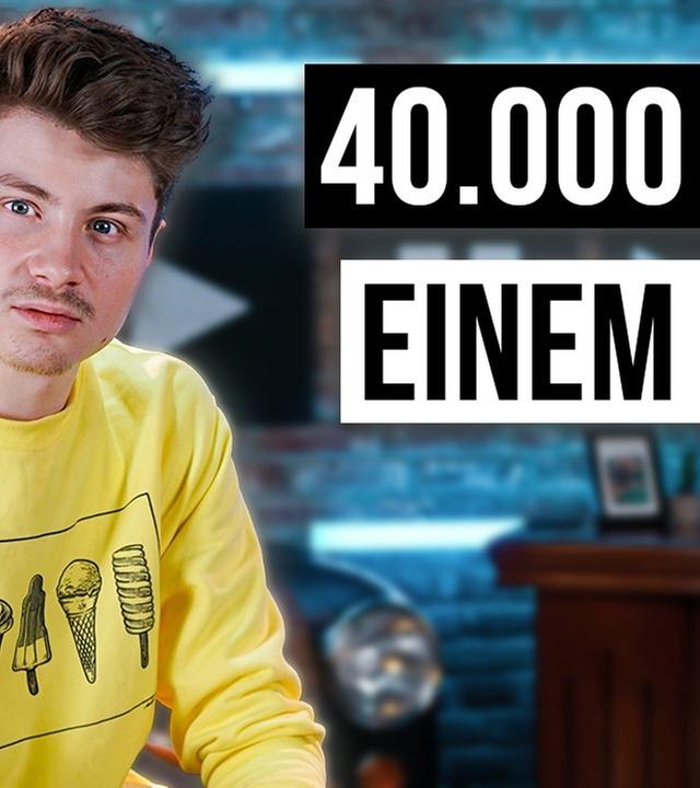 Wie ist das YOUTUBER ZU SEIN?