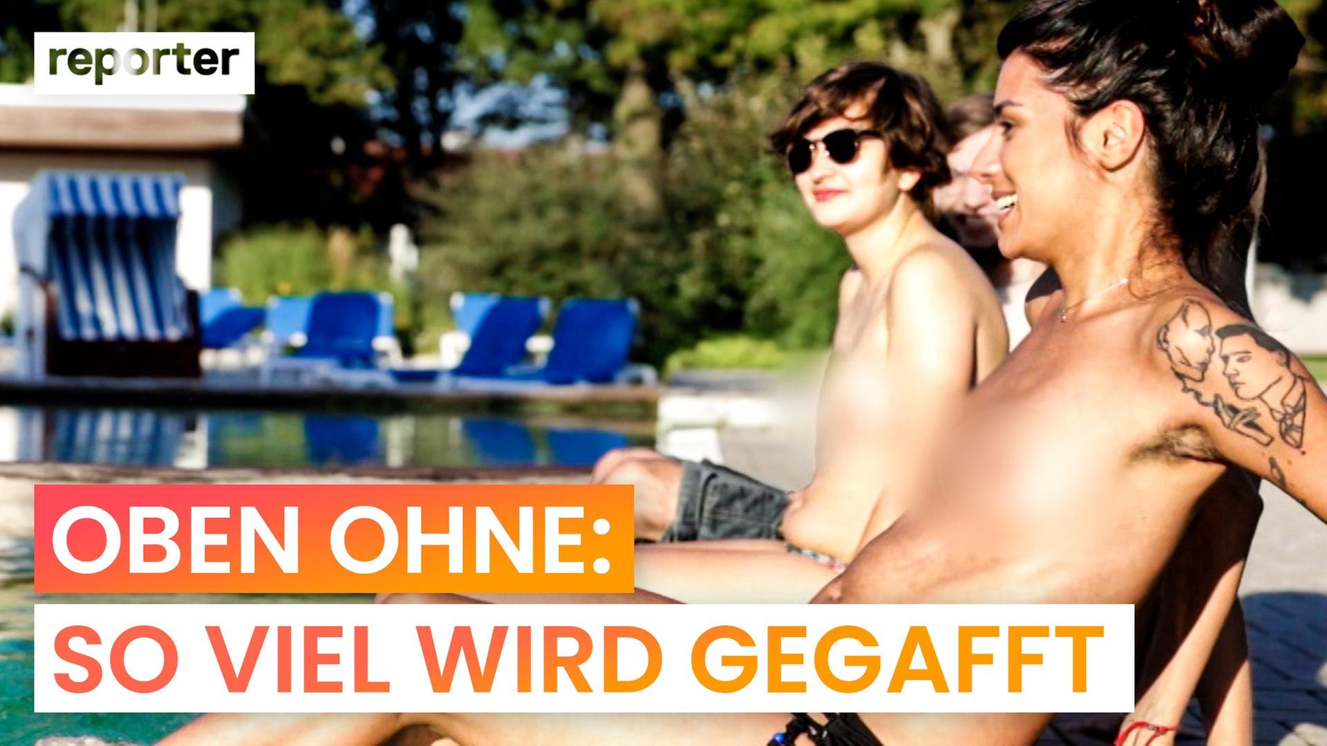 Wie ist es oben ohne im Freibad? - reporter