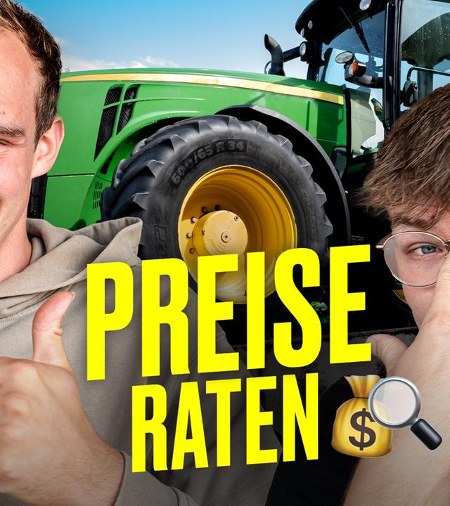 Wie viel ist der XXL-Trecker wert? Preise raten beim Landmaschinenhändler I Hundert Hektar Heimat