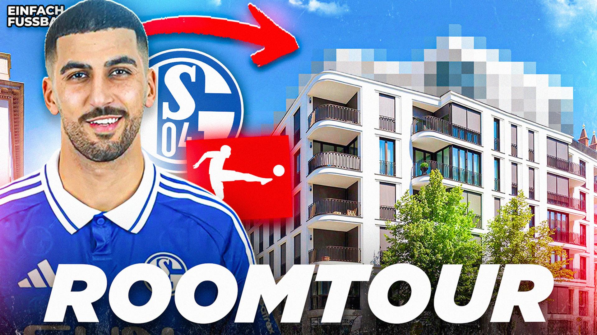 Wie wohnt ein Bundesliga-Fussballer? 