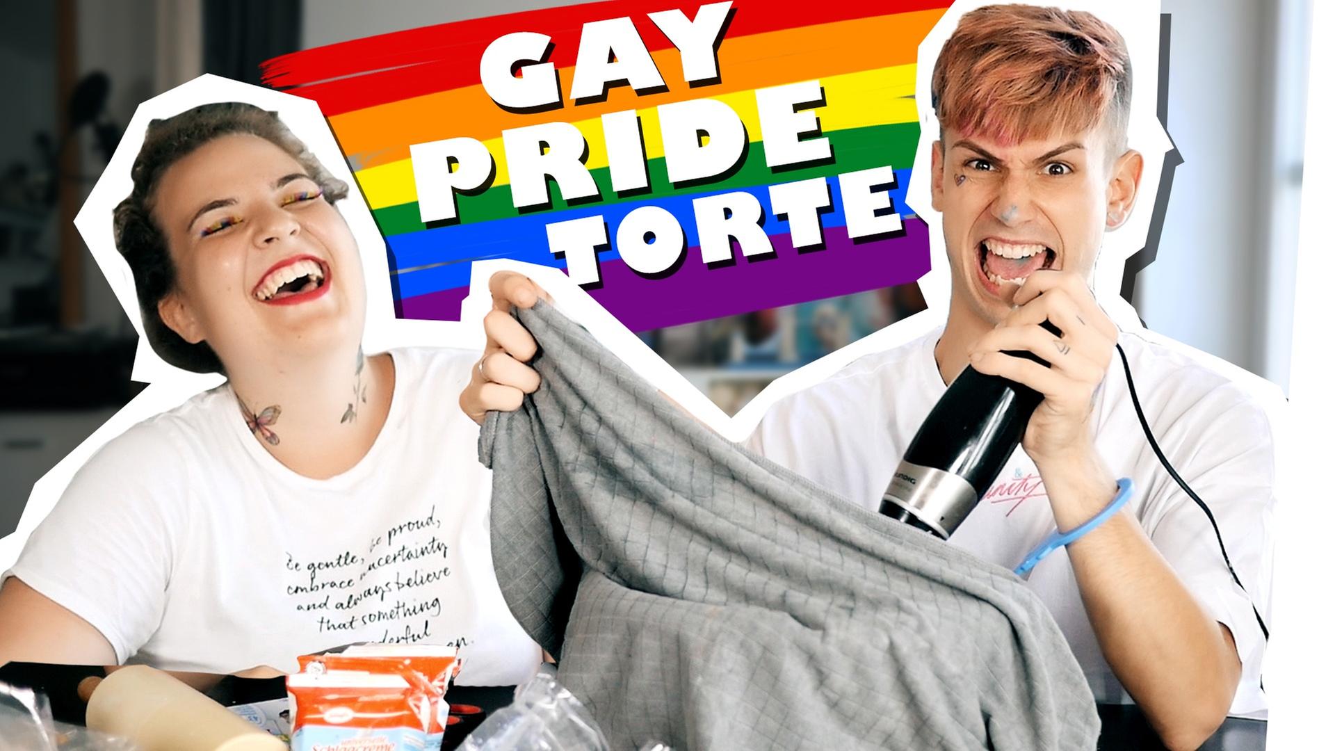 Wir backen die SCHWULSTE Torte der Welt! #GAYPRIDE - Kostas Kind