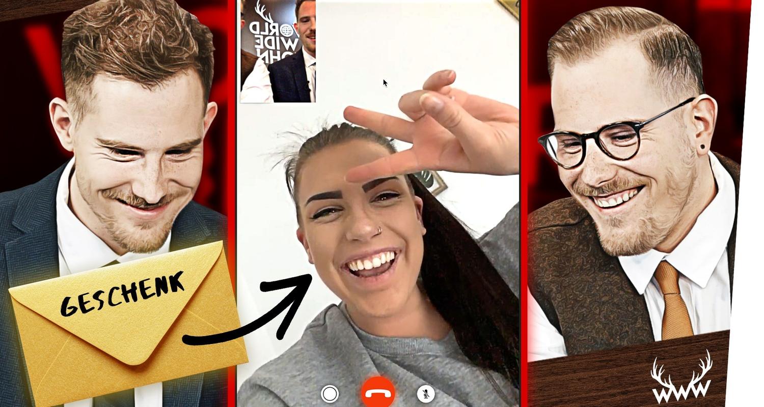 Wir BESCHENKEN Menschen, die ZUHAUSE bleiben!