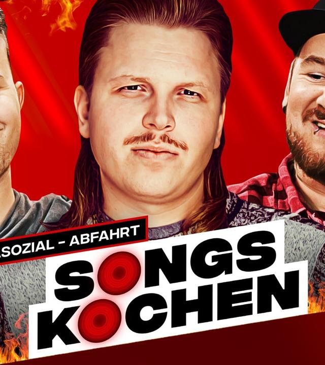 Wir kochen "Abfahrt" von Finch Asozial! (mit GamerBrother & Der Keller) - SONGS KOCHEN