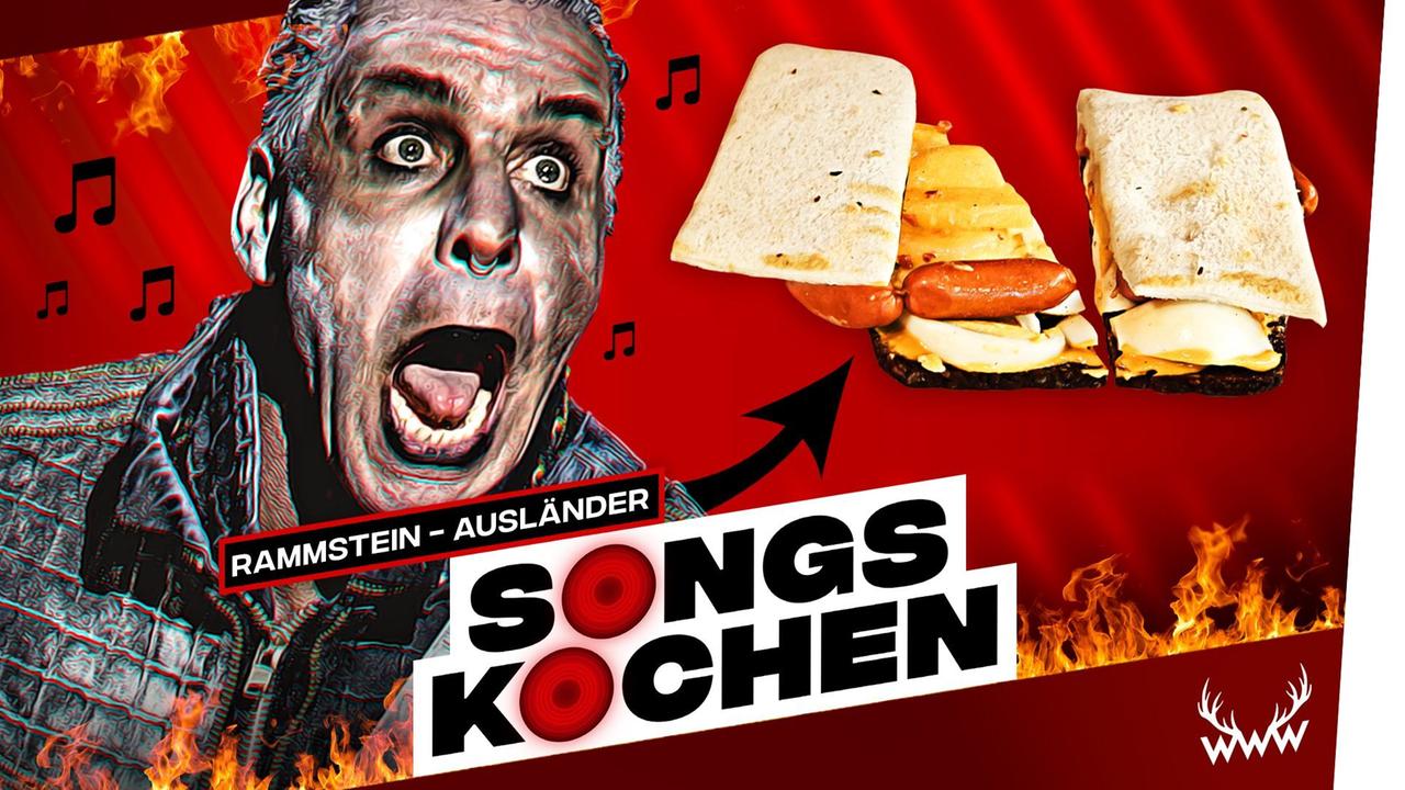 Wir kochen "Ausländer" von Rammstein! - SONGS KOCHEN