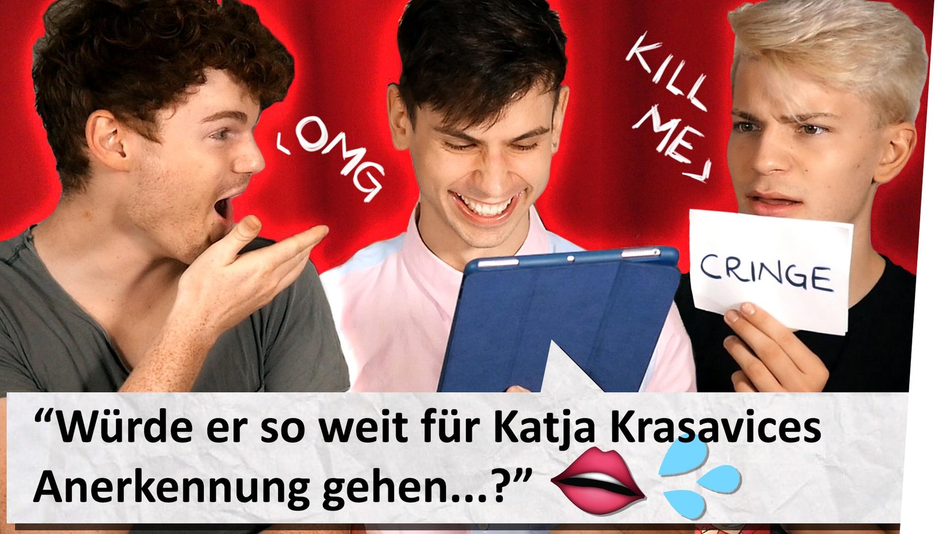 Wir reagieren auf meine 1. Fanfiction über YouTuber...CRINGE FEST - Kostas x David x Nico