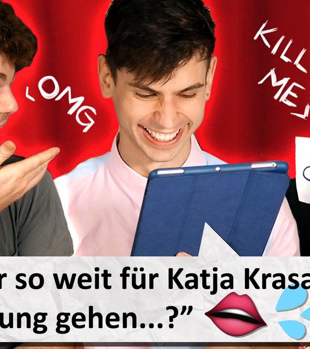 Wir reagieren auf meine 1. Fanfiction über YouTuber...CRINGE FEST - Kostas x David x Nico