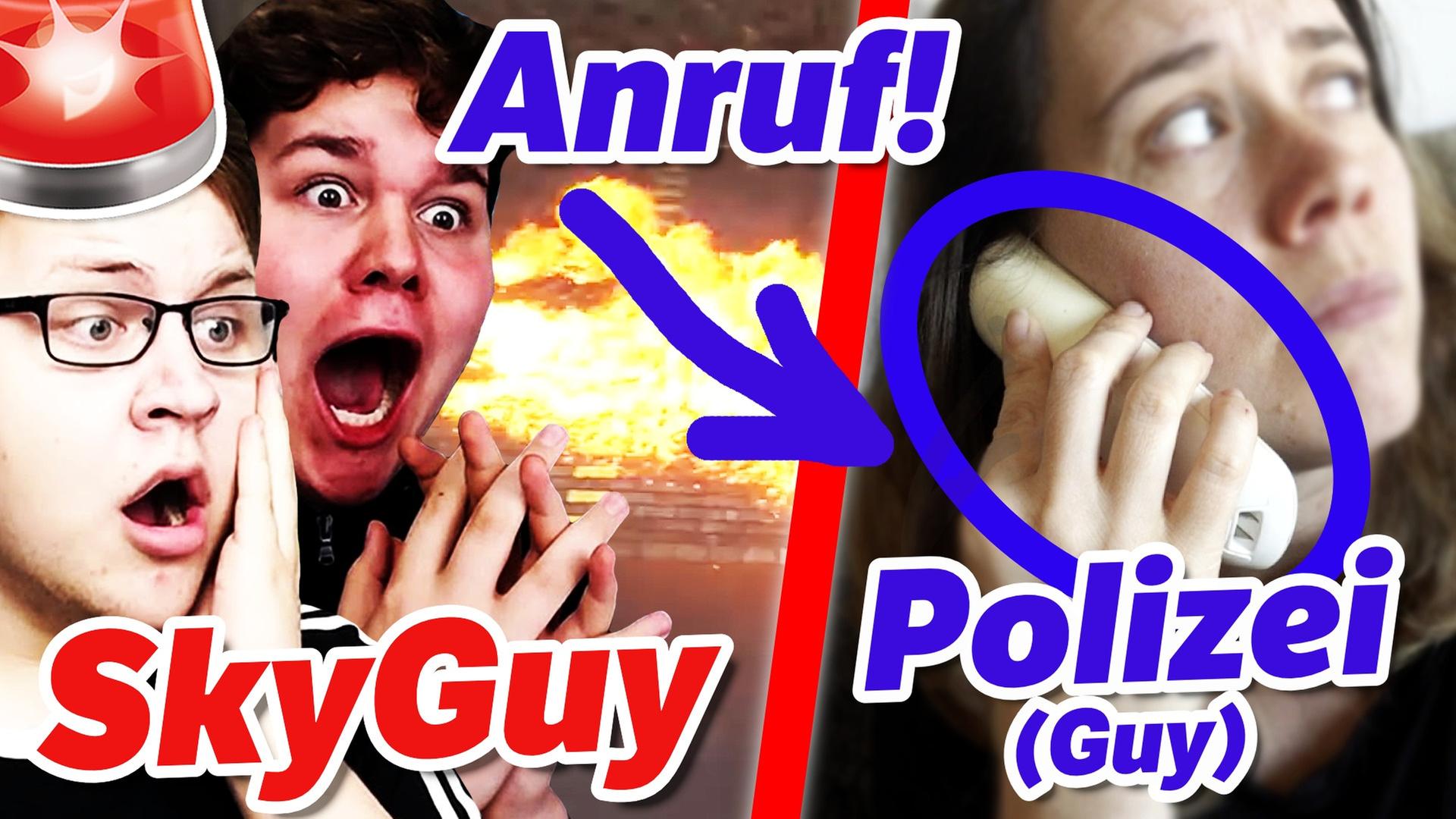Wir rufen POLIZEI an wegen HATER! Verarschen SkyGuy & Abgegrieft (wieder) ihre Zuschauer?