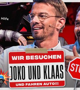 Wir schütteln Autos bei Joko & Klaas (und es wird episch peinlich) - #JKvsP7-Vlog