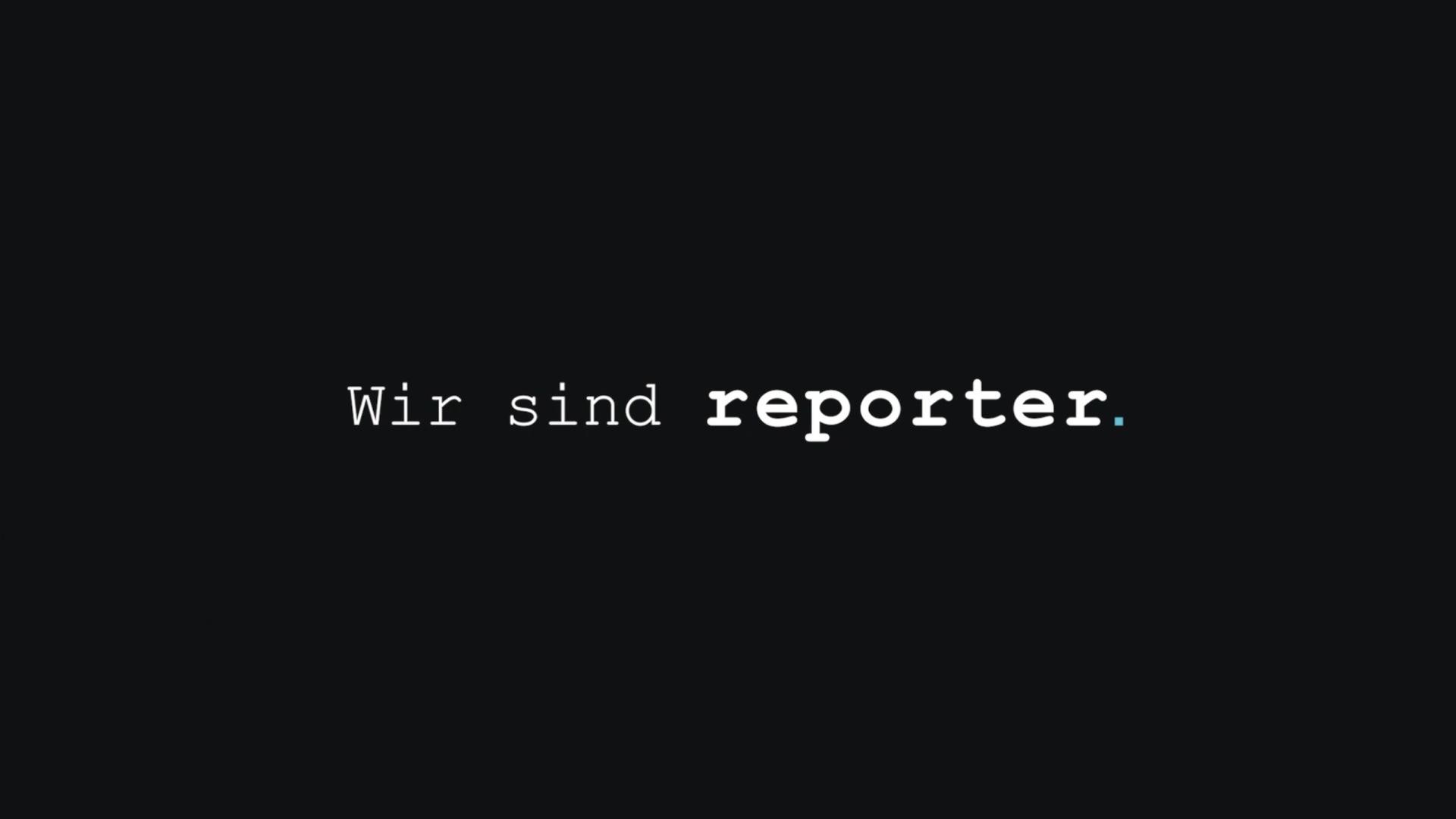 Wir sind reporter. Trailer