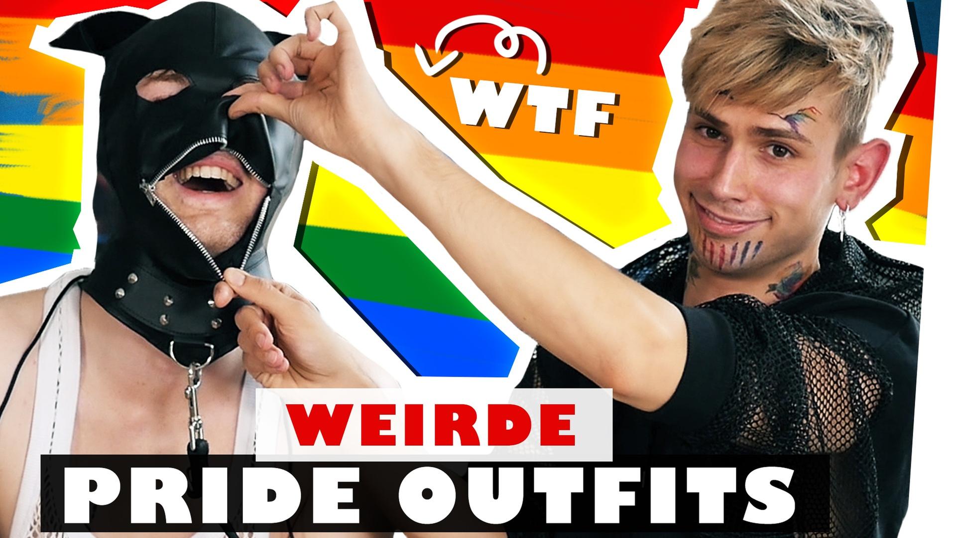 Wir testen die KRASSESTEN GAY PRIDE Outftis ft. Nico Abrell - Kostas Kind