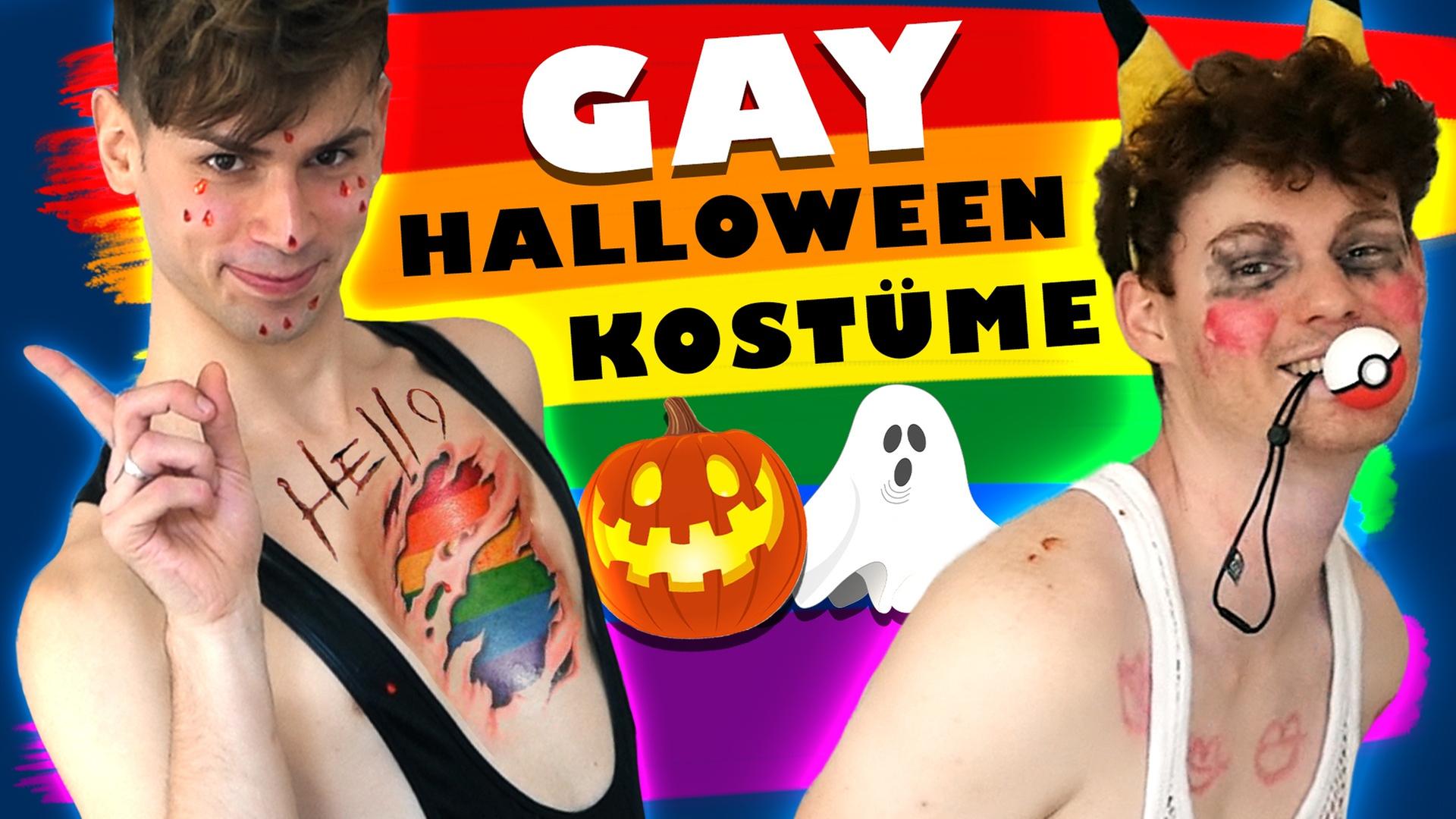 Wir testen schwule Halloween-Kostüme (und bereuen es...) - Kostas x NICO