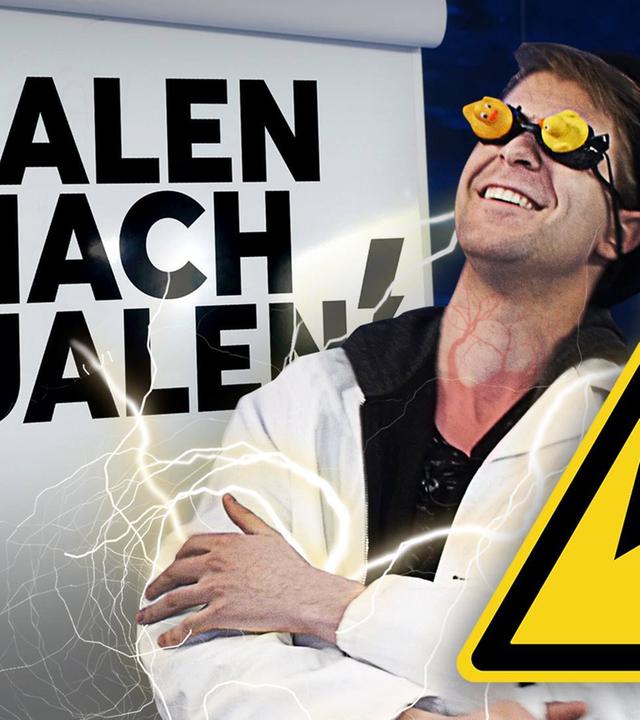 Wir zeichnen BLIND & UNTER STROM! - Malen nach Qualen! (mit ZEO)