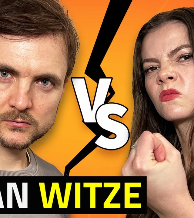 WITZE BATTLE unter der Gürtellinie - Maria Clara Groppler vs. Phil Laude