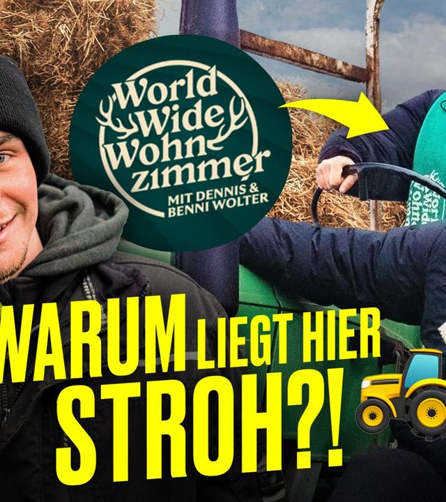 @WorldWideWohnzimmer TRAKTOR-CRASH: Dennis vs. Benni auf'm Bauernhof I Hundert Hektar Heimat