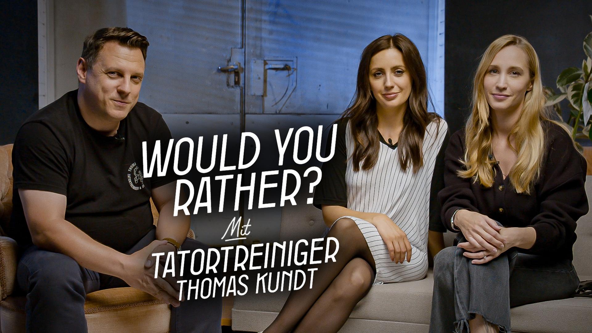 Would you rather? Moralische Fragen mit... Tatortreiniger Thomas Kundt