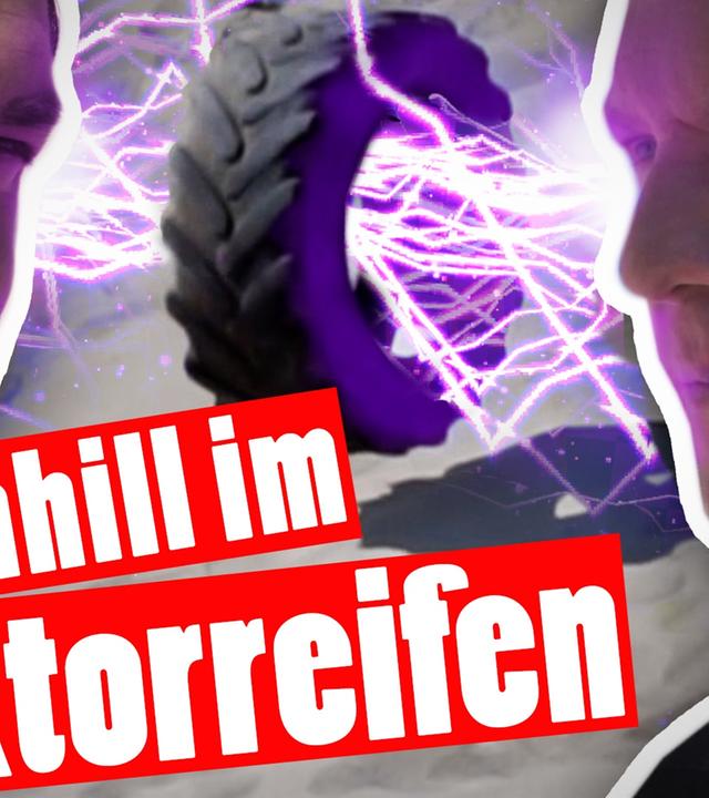 X-Treme Downhill – Stürz dich den Berg im Traktorreifen runter -- Das schaffst du nie!