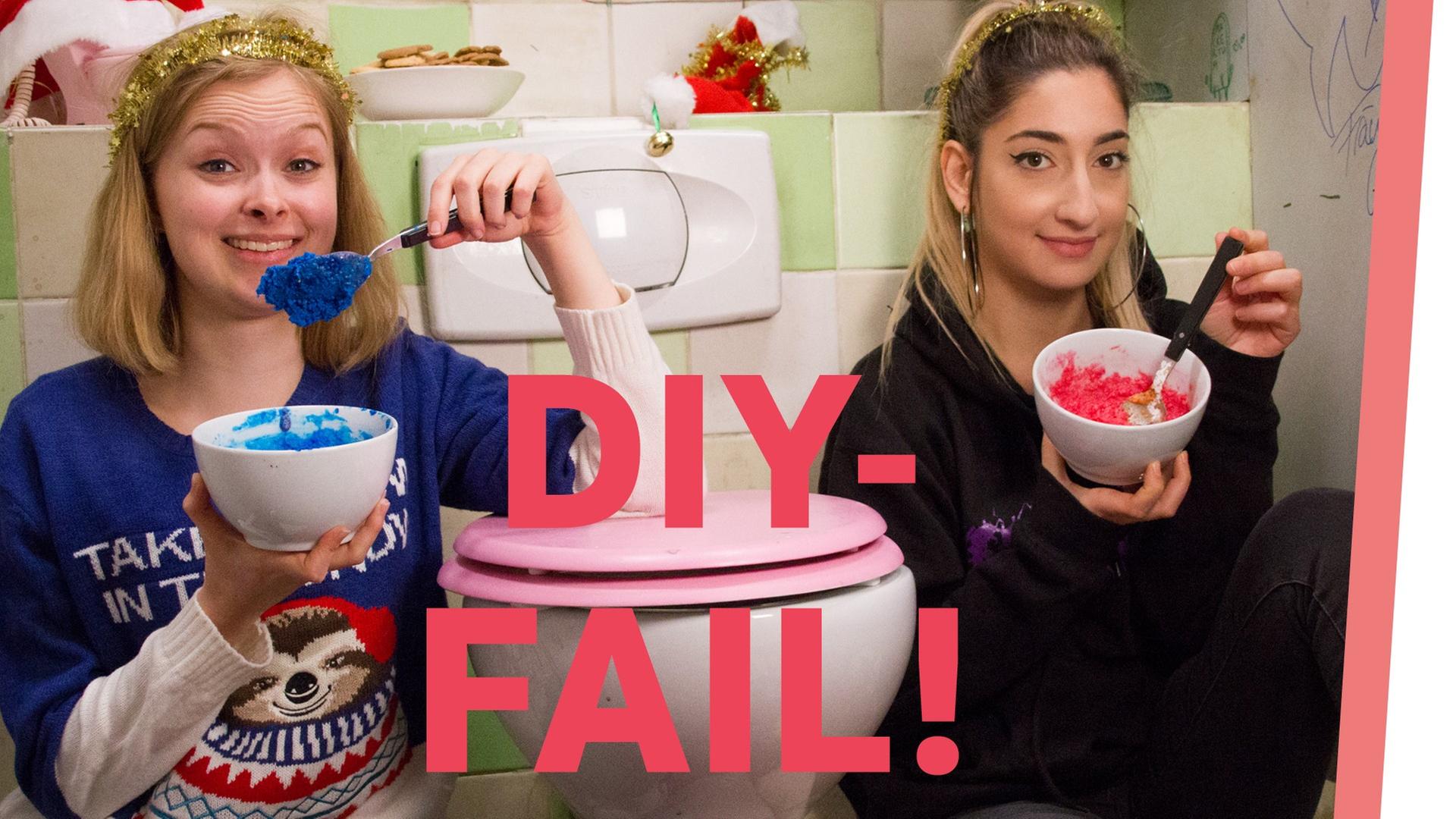 XMAS DIY BADEBOMBEN FAIL mit Eda und Lisa