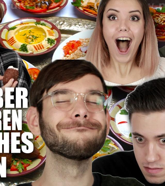 YouTuber probieren syrisches Essen