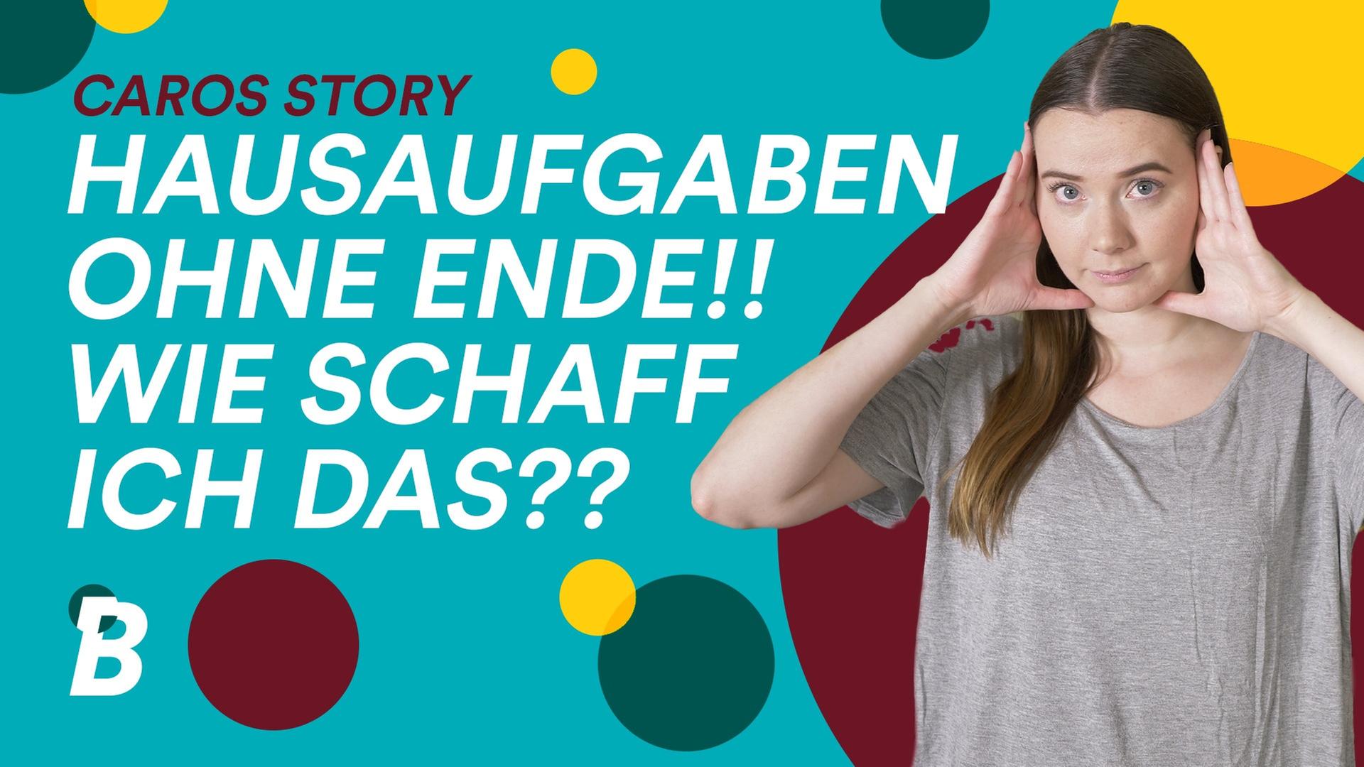 Zu viel Hausaufgaben - Alwaysxcaro hatte viel Druck in der Schule