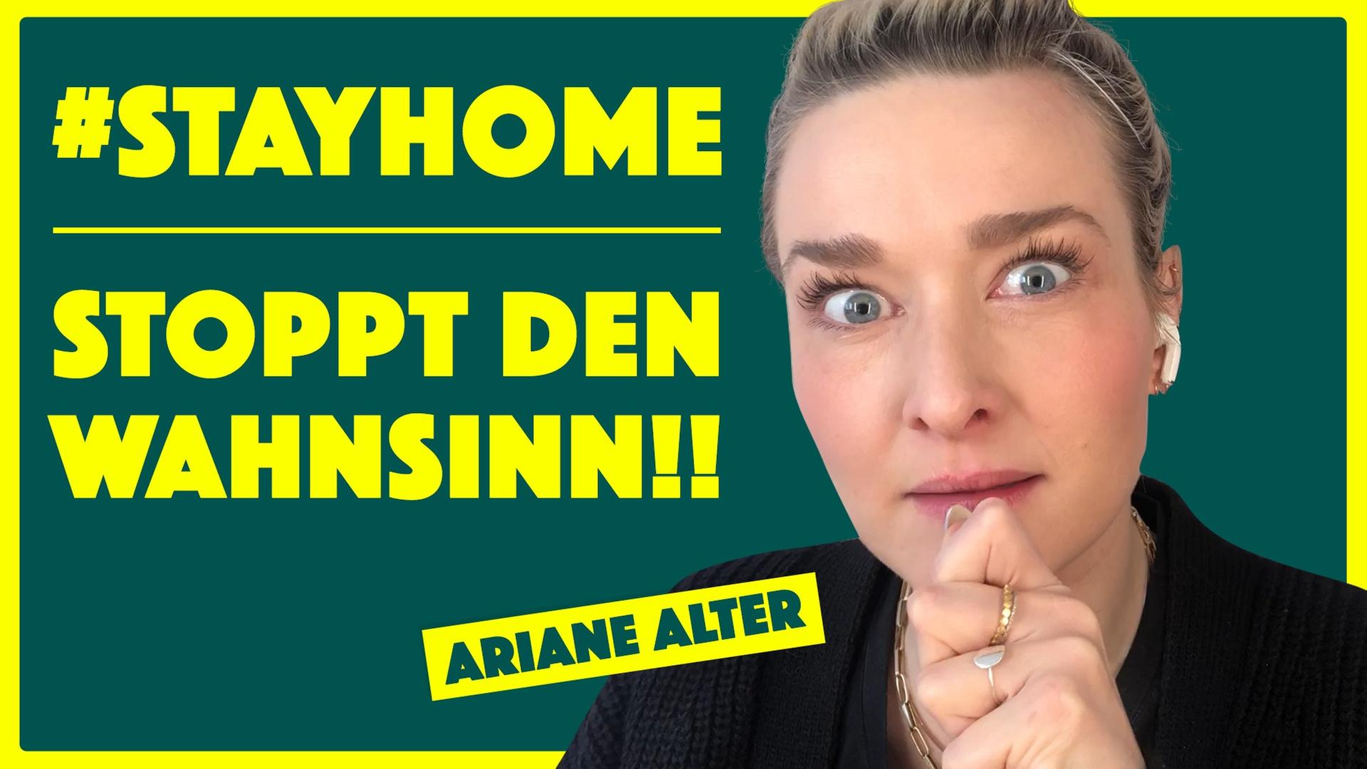 Zuhause bleiben Tutorial mit Ariane Alter