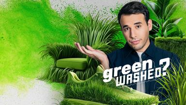 Teaser mit Logo, Greenwashed