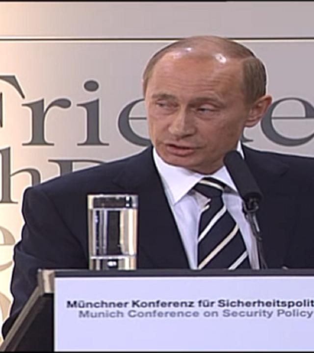 10.02.2007: Putin kritisiert USA-Politik