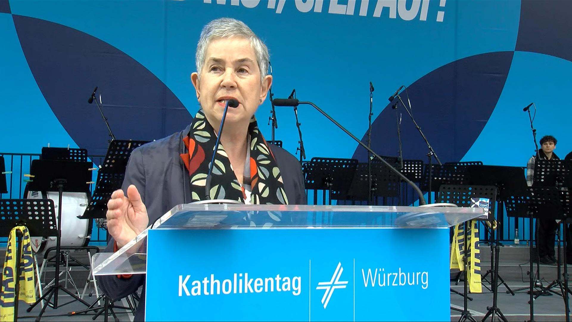 104. Katholikentag in Würzburg: Eröffnungsrede von Irme Stetter-Karp