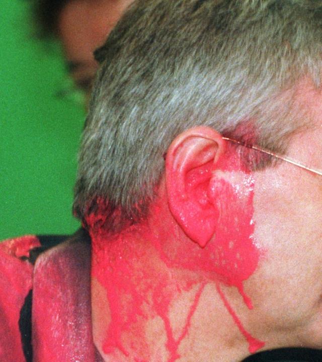 1999 - Fischer "Nie wieder Krieg, nie wieder Auschwitz"
