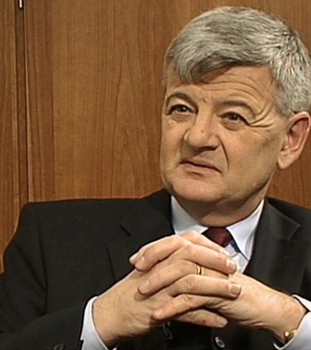 2002 -  Fischer und Genscher im Gespräch - Uneingeschränkte Solidarität