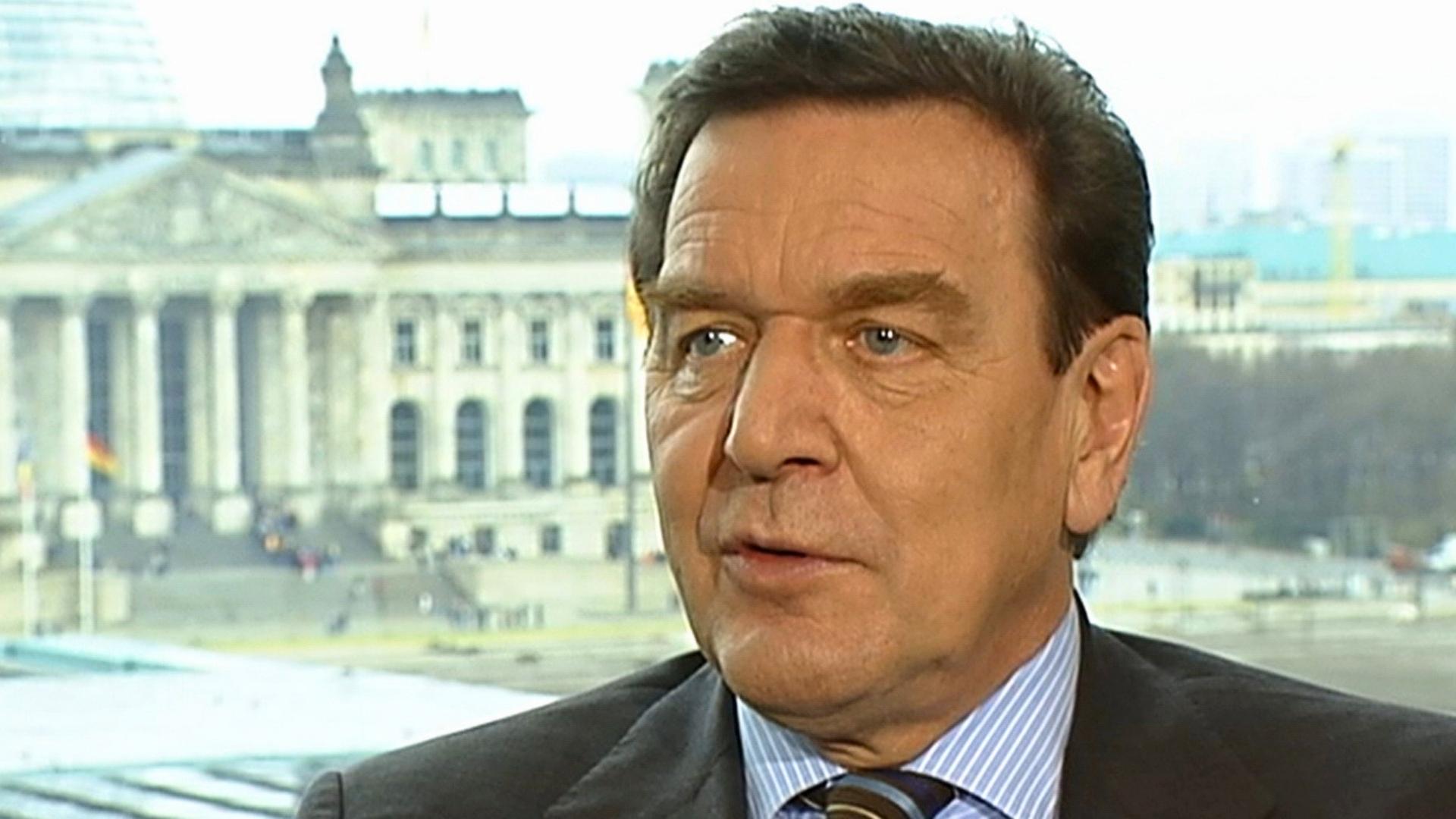 2002 - Schröder und Kohl im Gespräch - Uneingeschränkte Solidarität