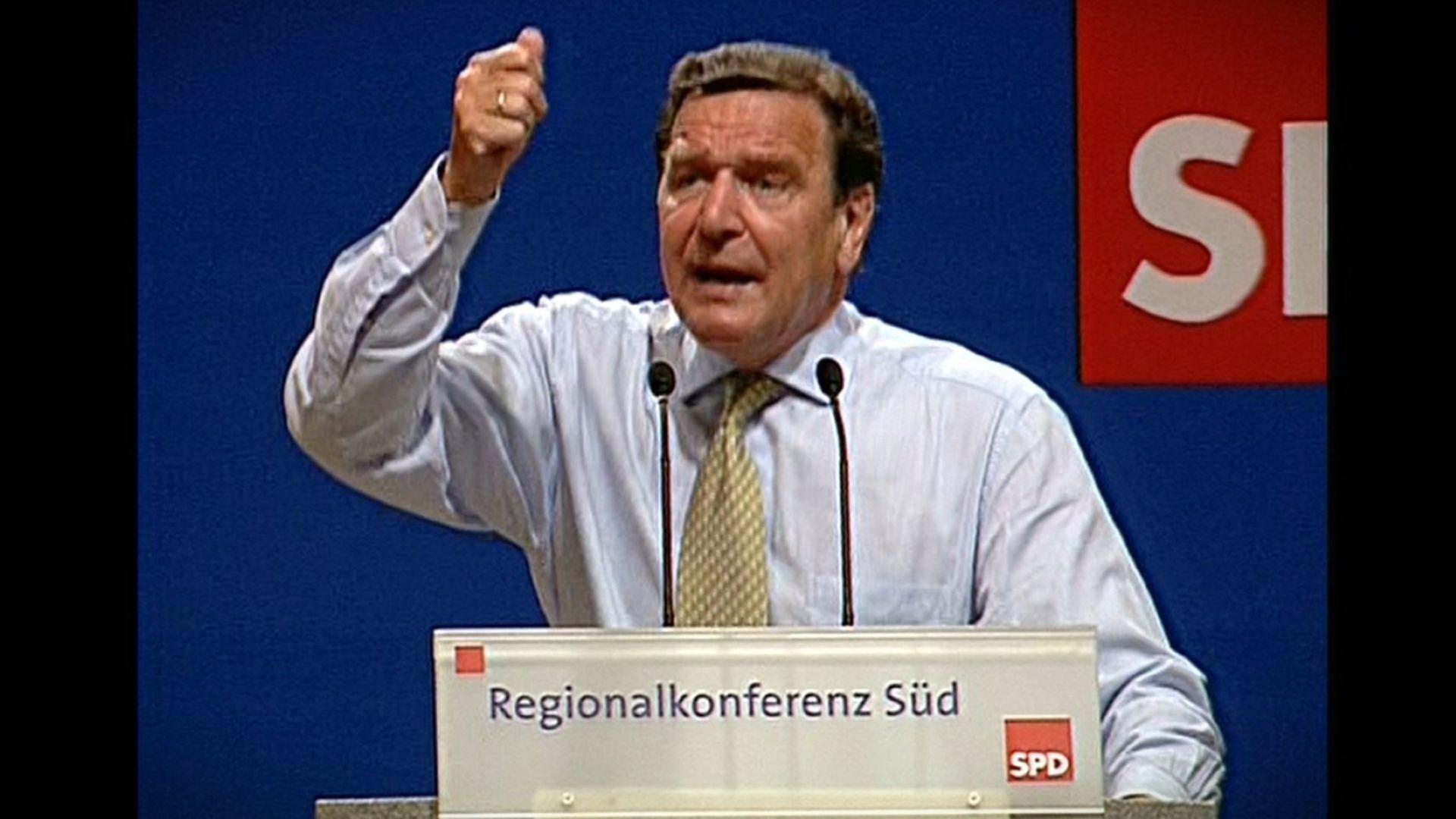 2003 - Gerhard Schröder - "Agenda 2010" für Umbau und Erneuerung