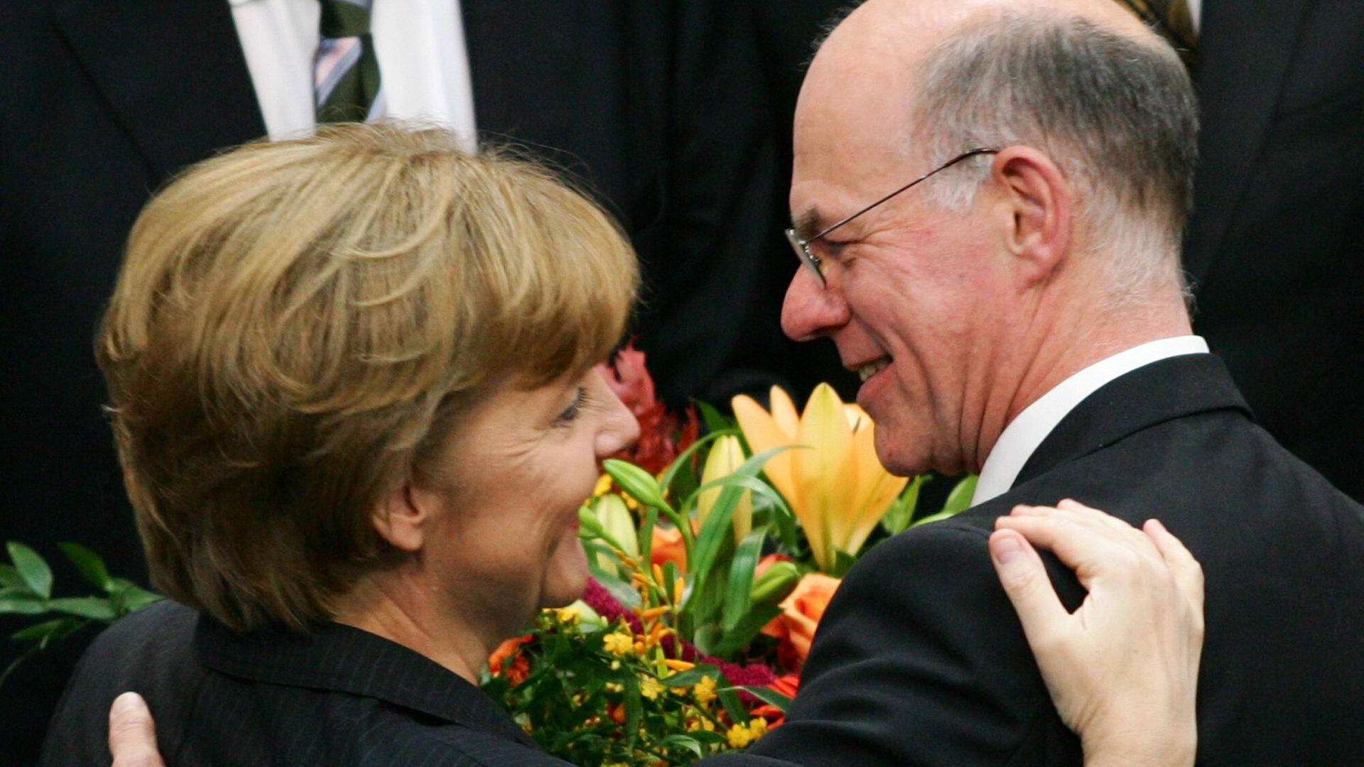 2005 - Lammert wird Bundestagspräsident
