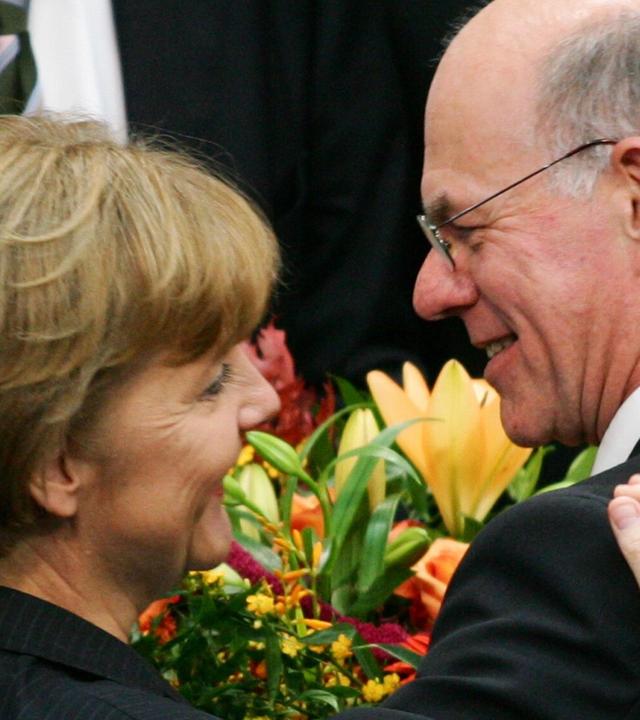 2005 - Lammert wird Bundestagspräsident