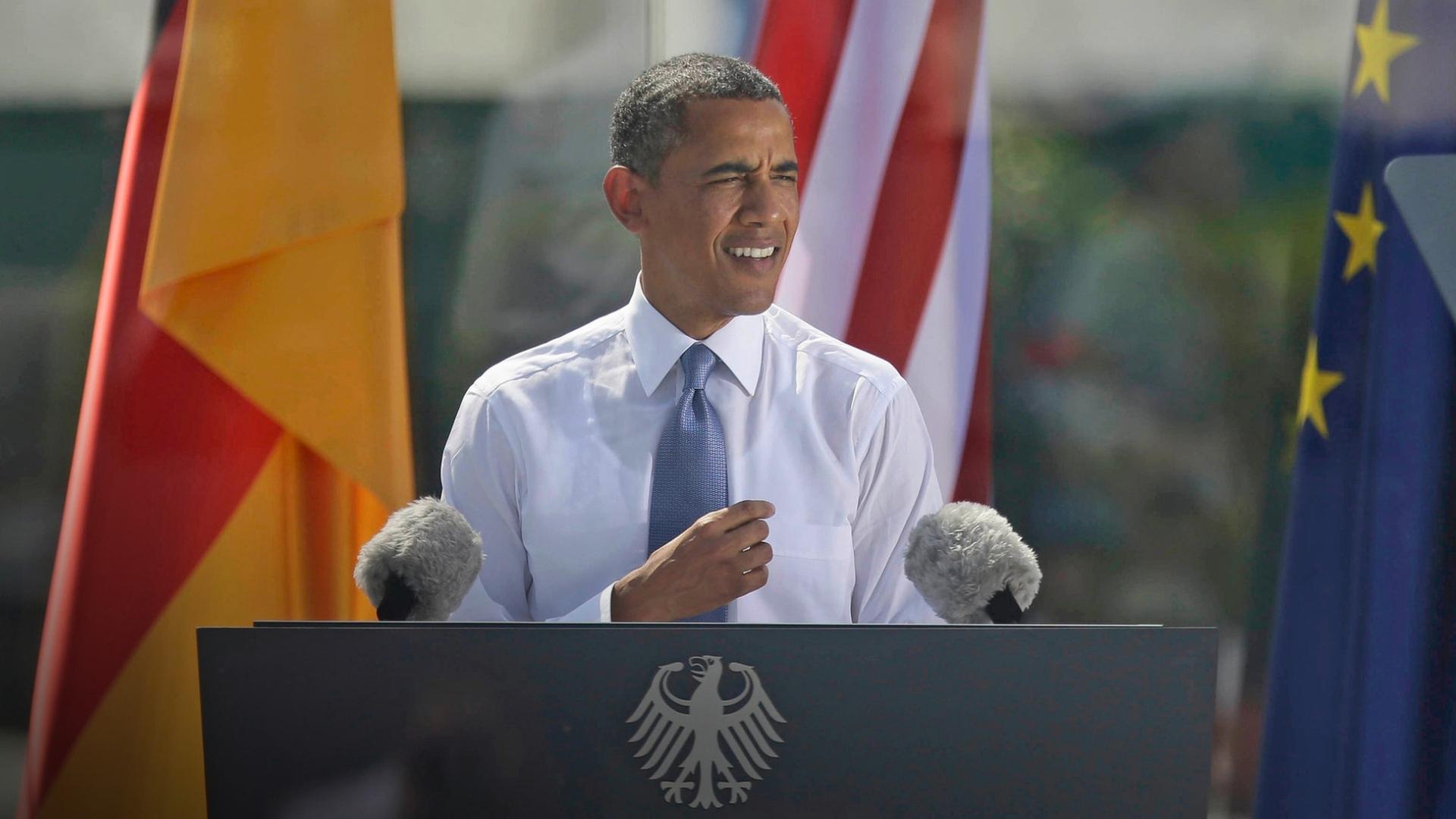 2013 - Obama "in der Stadt der Hoffnung"