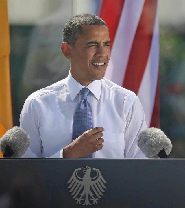 2013 - Obama "in der Stadt der Hoffnung"