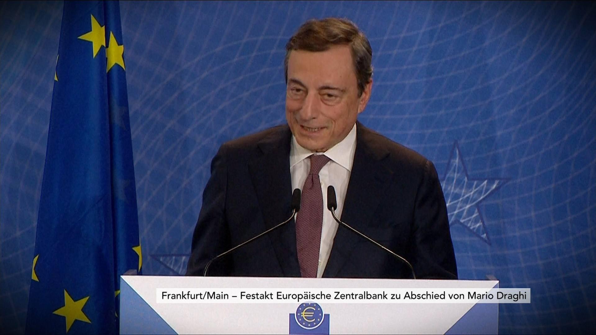 2019 - Mario Draghi - Festakt zur Verabschiedung des EZB-Präsidenten