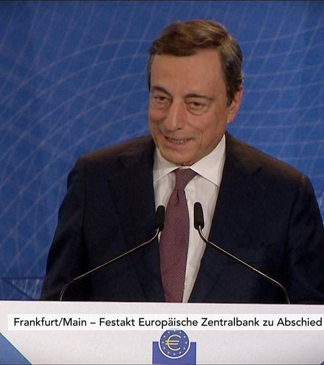 2019 - Mario Draghi - Festakt zur Verabschiedung des EZB-Präsidenten