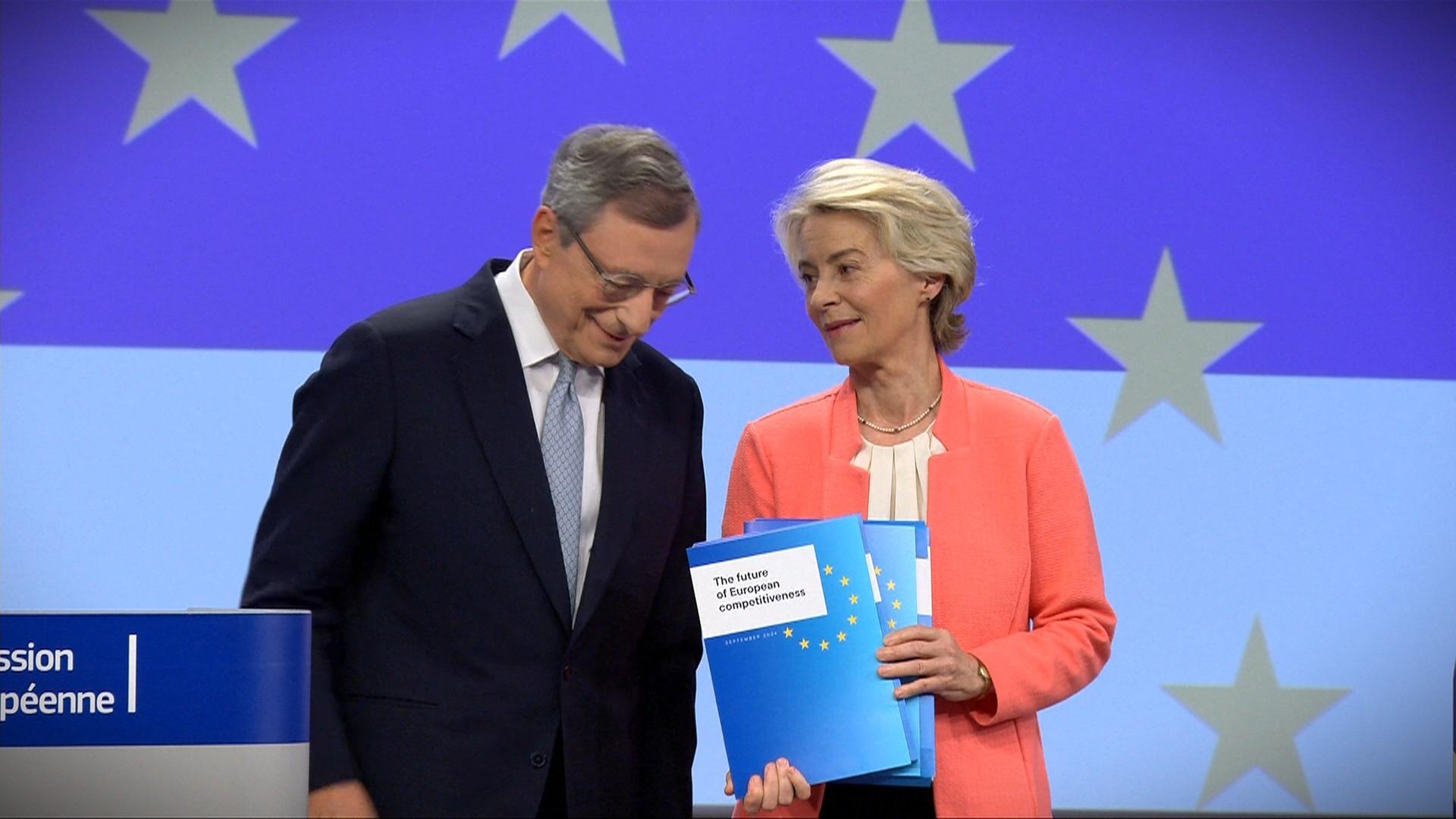 2024 - Mario Draghi - Vorstellung Bericht "The Future of European competitiveness"