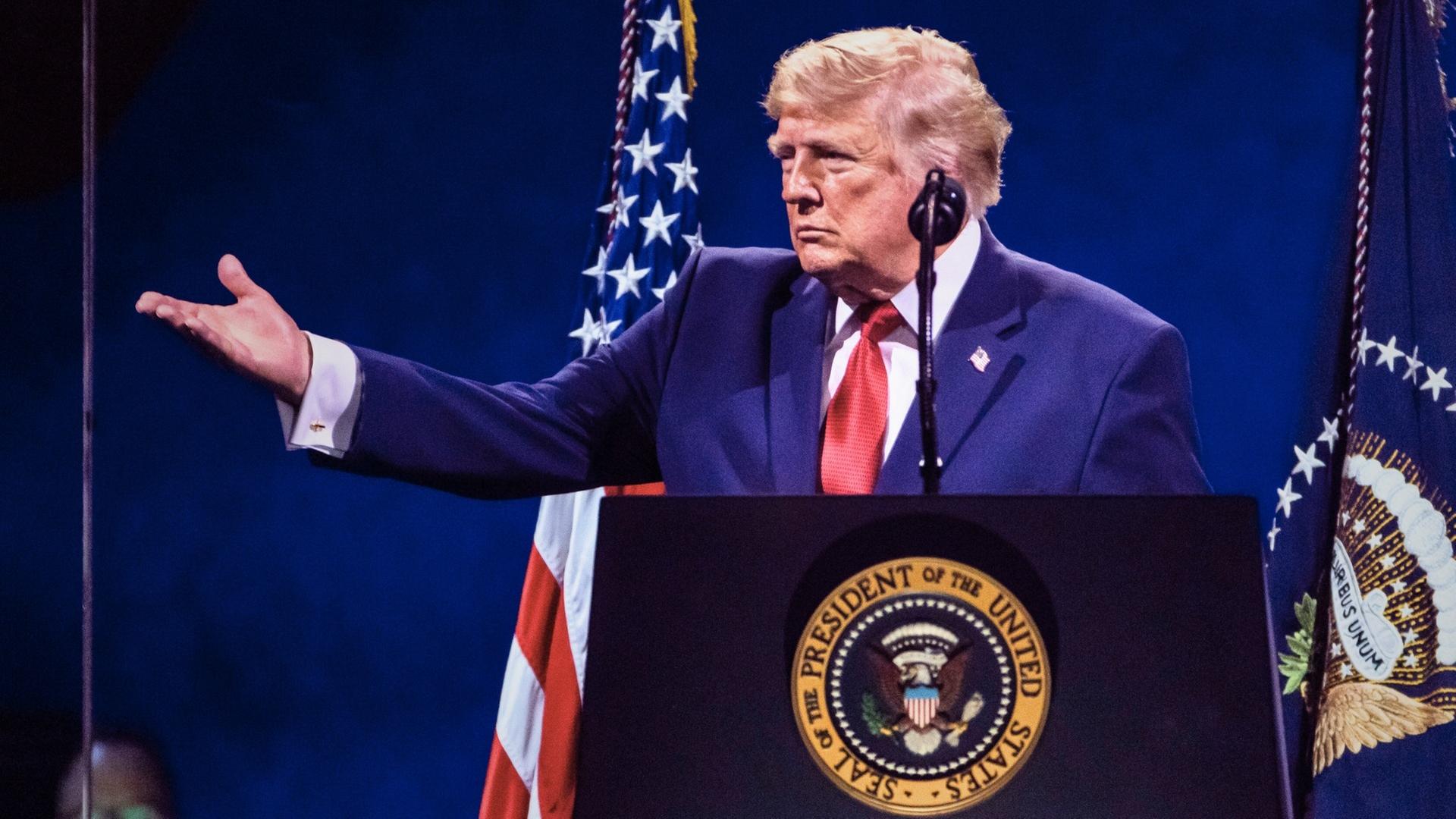 250 Jahre USA: Rede von US-Präsident Trump