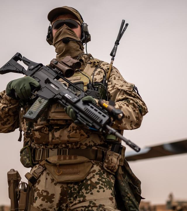 Abgeordnete beraten Antrag zum Mali-Einsatz