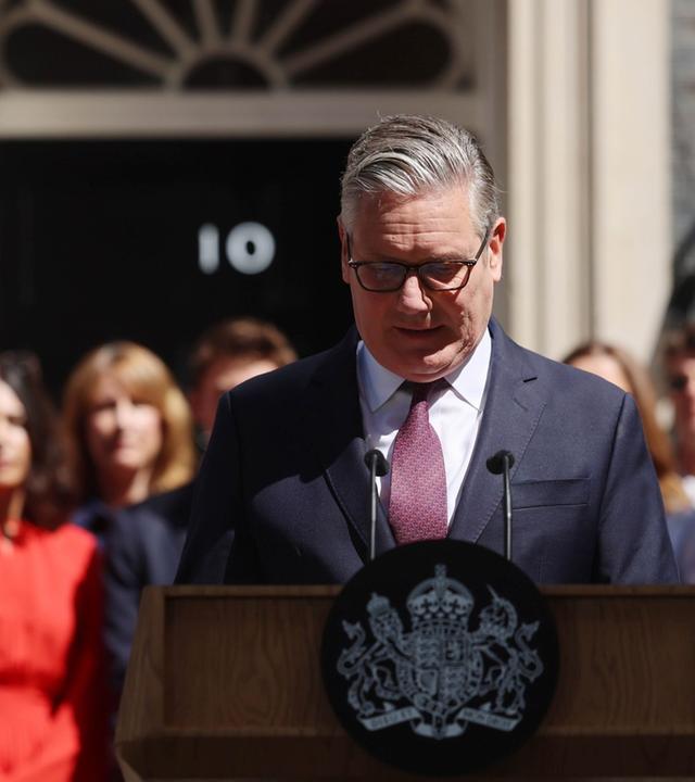 Abschied des scheidenden Premiers Keir Starmer