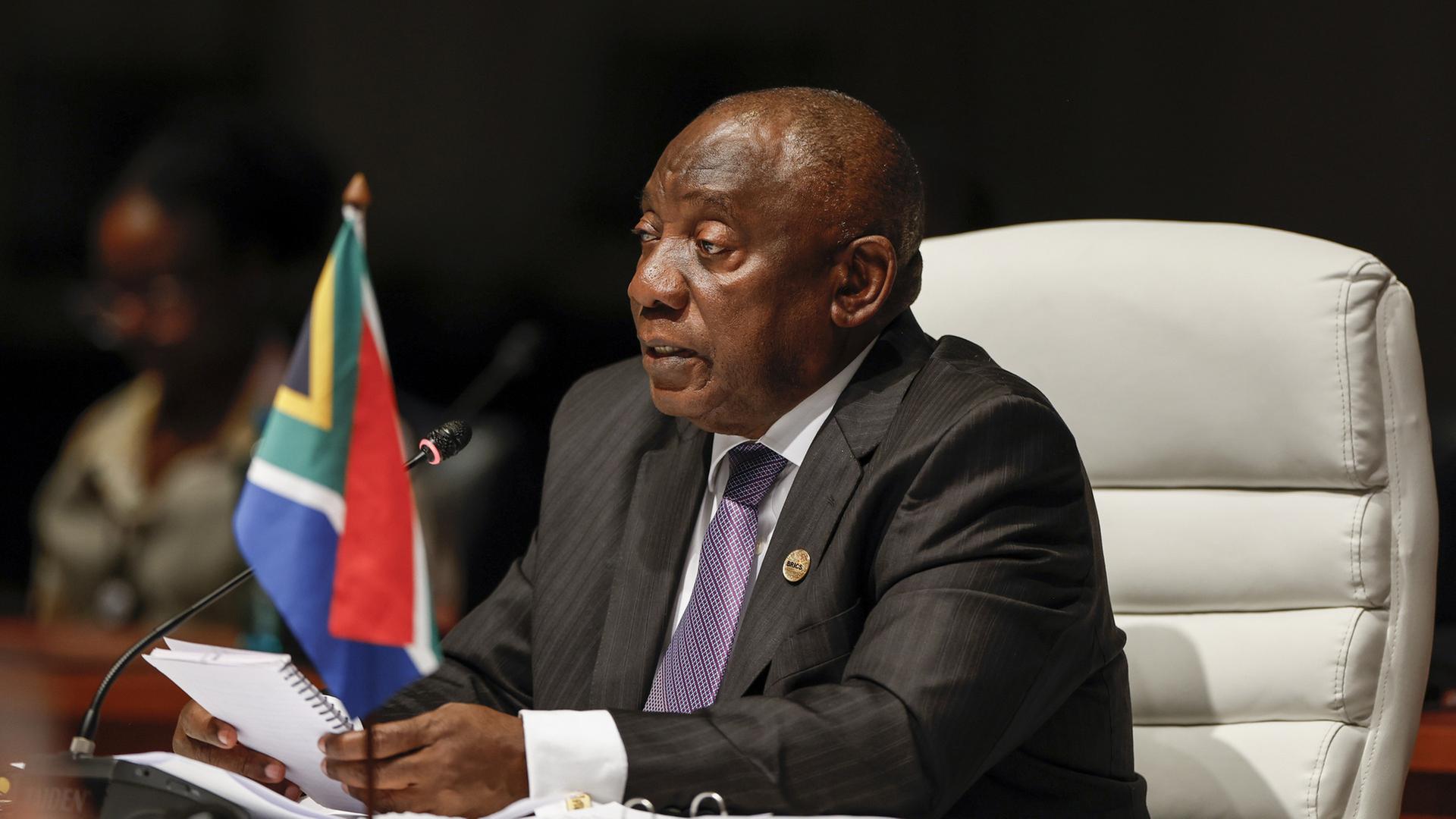 Abschluss 15. BRICS-Gipfel in Südafrika