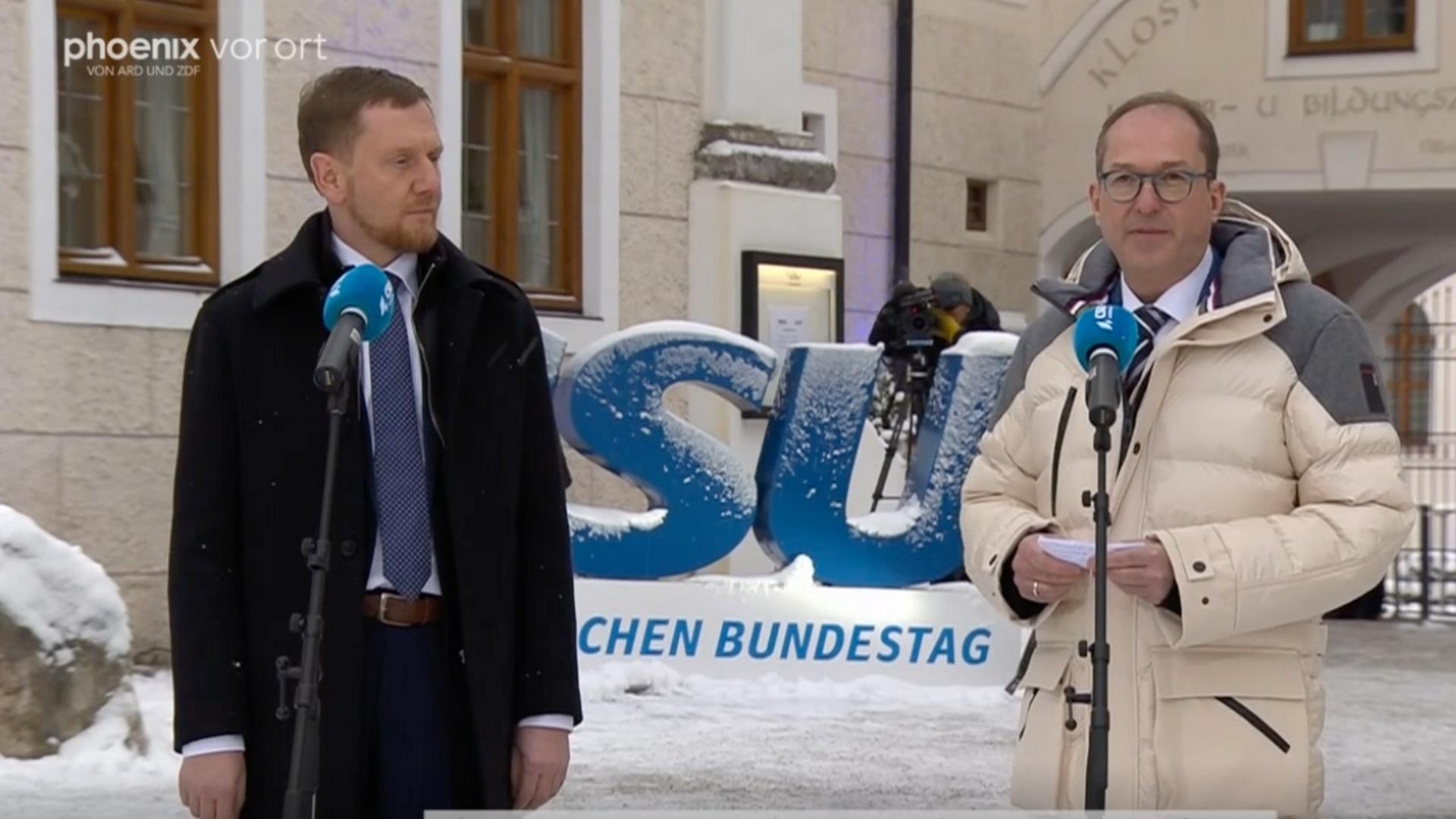 Abschluss CSU-Klausurtagung