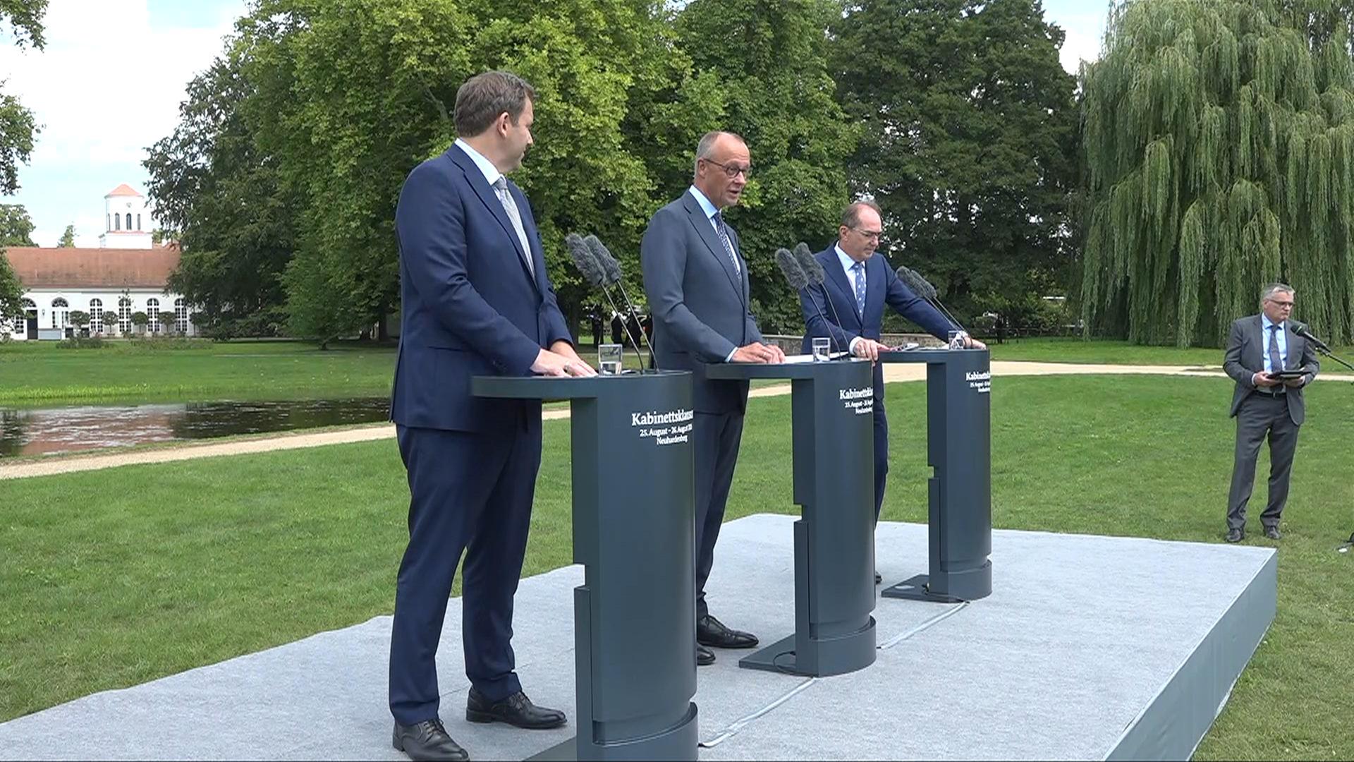 Abschluss der Kabinettsklausur